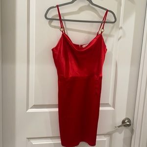 Red short dress, size Med by Derek heart